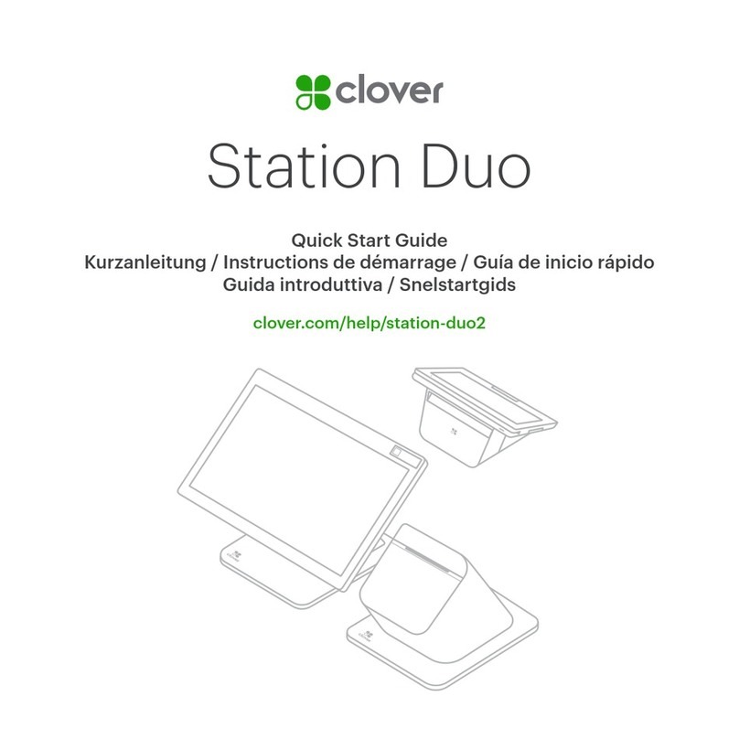 Clover Station Duo User manual