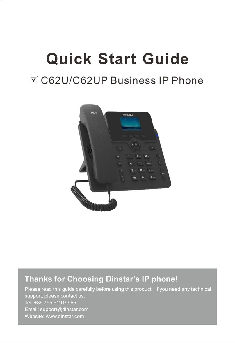Dinstar C62U quick start guide