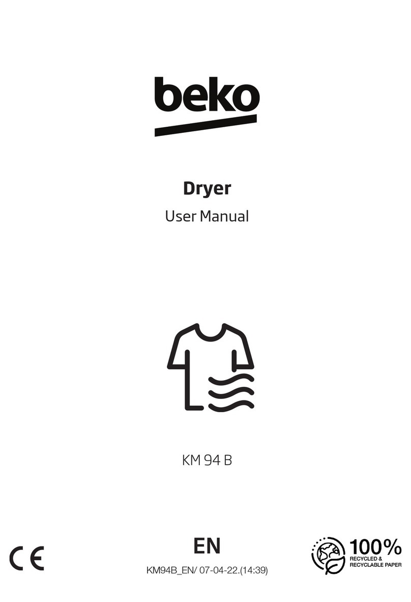 Beko KM 94 B user manual