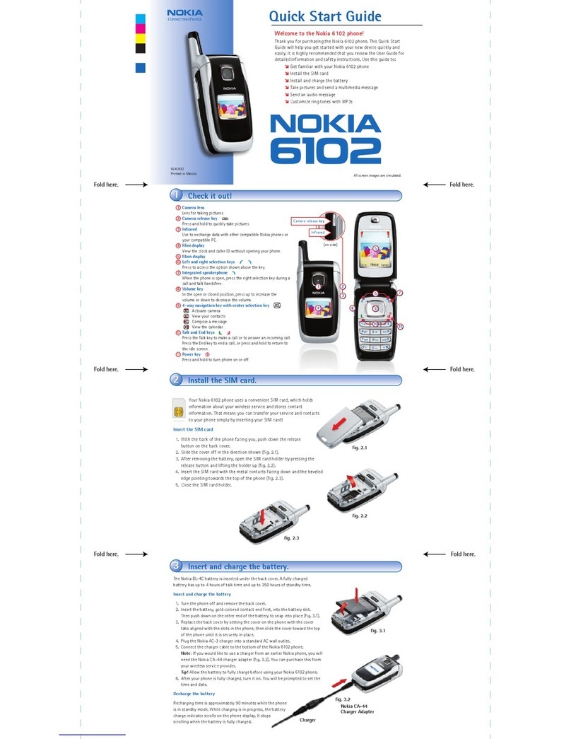 Nokia 6102 User manual Nokia 6102 User manual