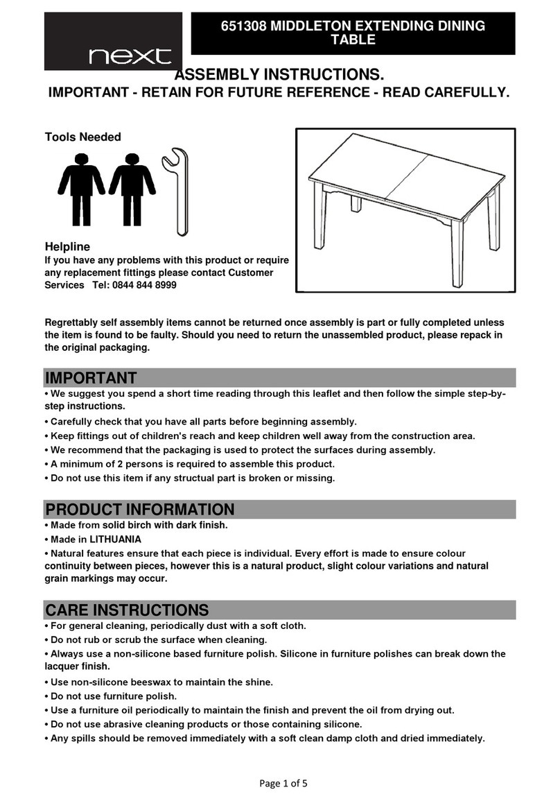 Next MIDDLETON 651308 User manual Next MIDDLETON 651308 User manual