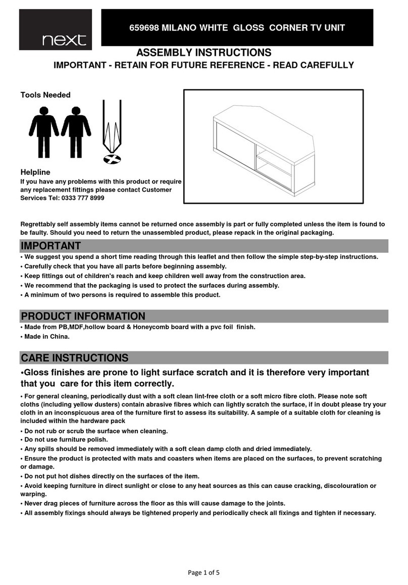 Next MILANO 659698 User manual