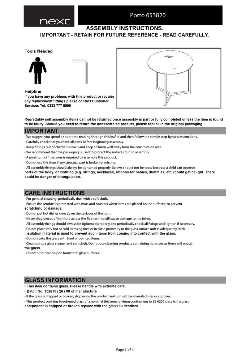 Next Porto 653820 User manual