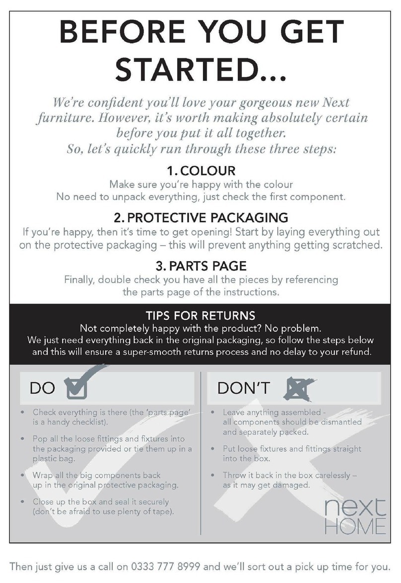 Next ASHBY 388691 Installation guide Next ASHBY 388691 Installation guide