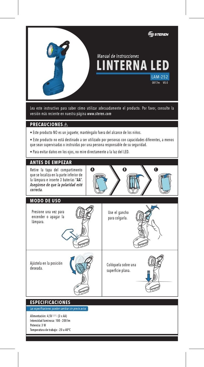 Steren LAM-252 instruction manual