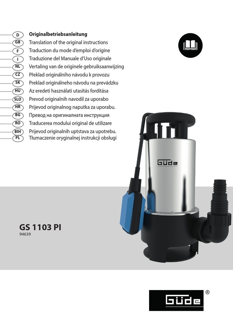 GÜDE GS 1103 PI User manual