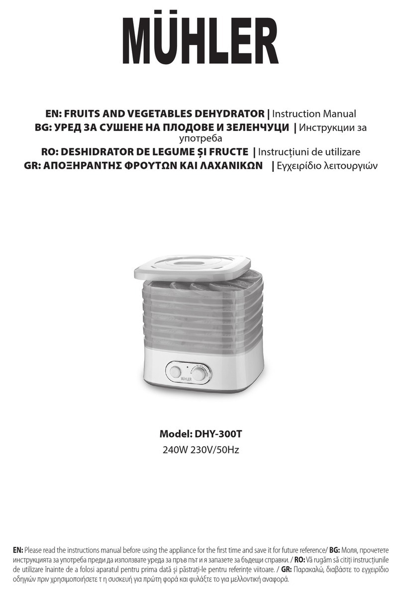 MUHLER DHY-300T instruction manual