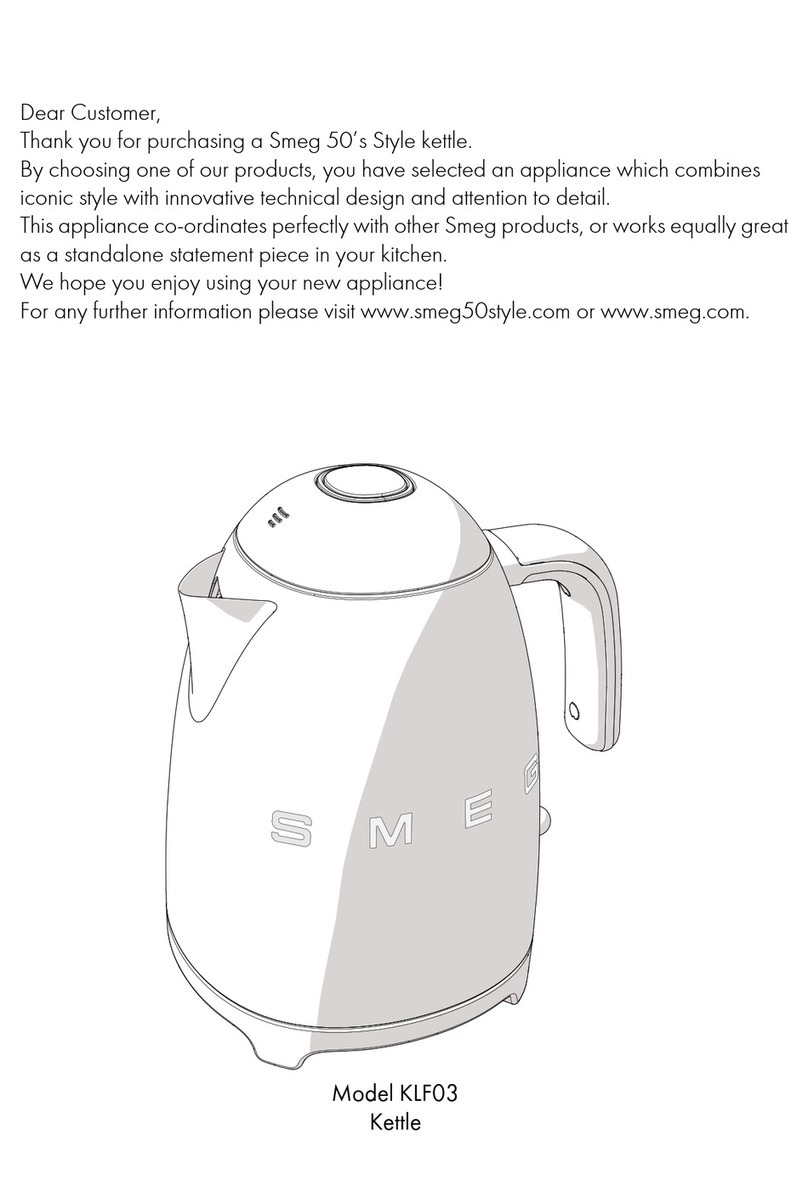 Smeg KLF03GREU manual