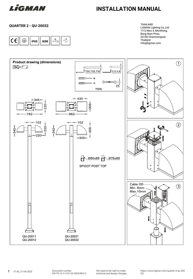 LIGMAN QU-20032 User manual