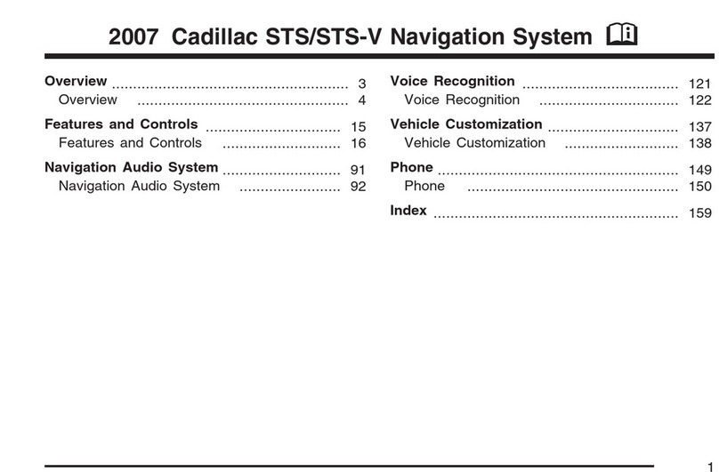 Cadillac STS 2007 User manual