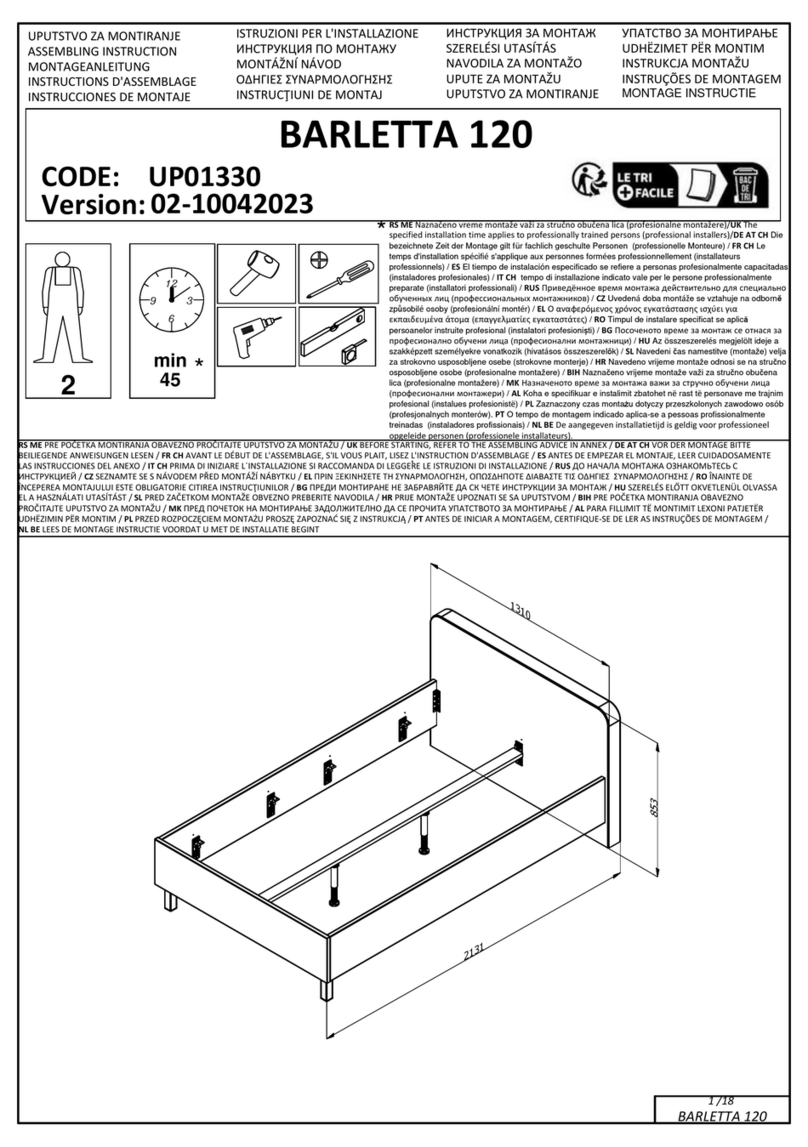 Dedeman BARLETTA 120 User manual