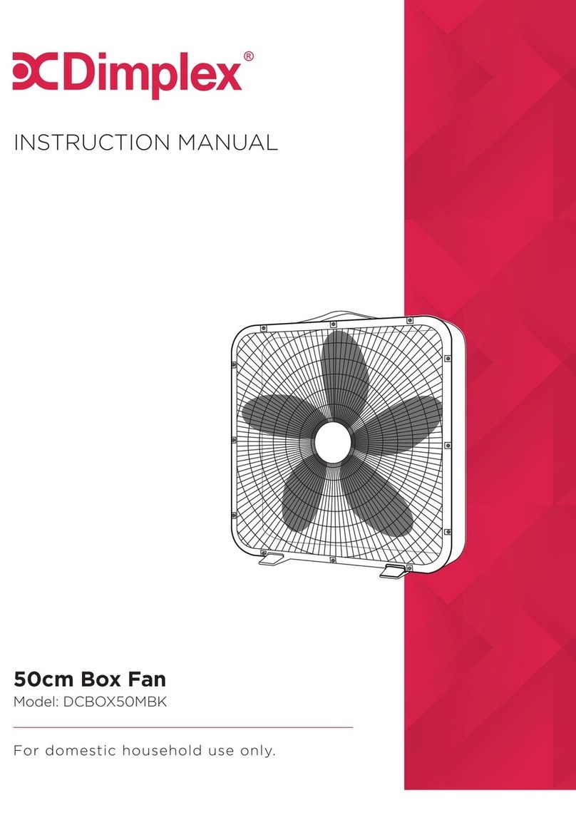 Dimplex DCBOX50MBK instruction manual