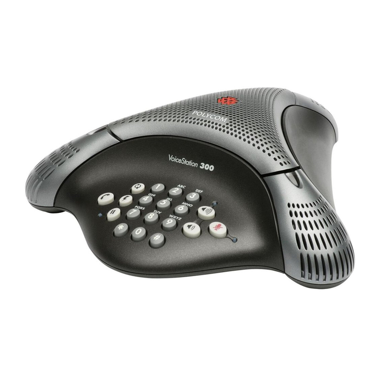 Polycom VoiceStation 300 User manual
