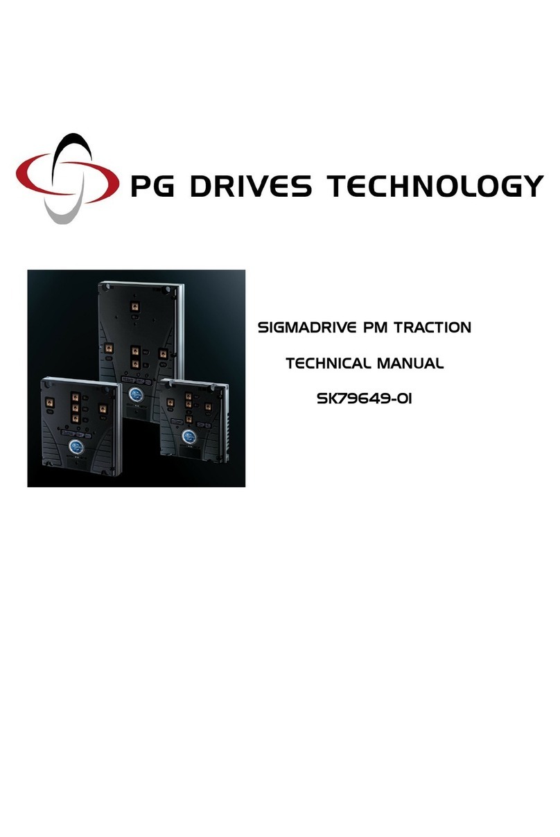 PG Drives Technology SK79649-01 Technical manual