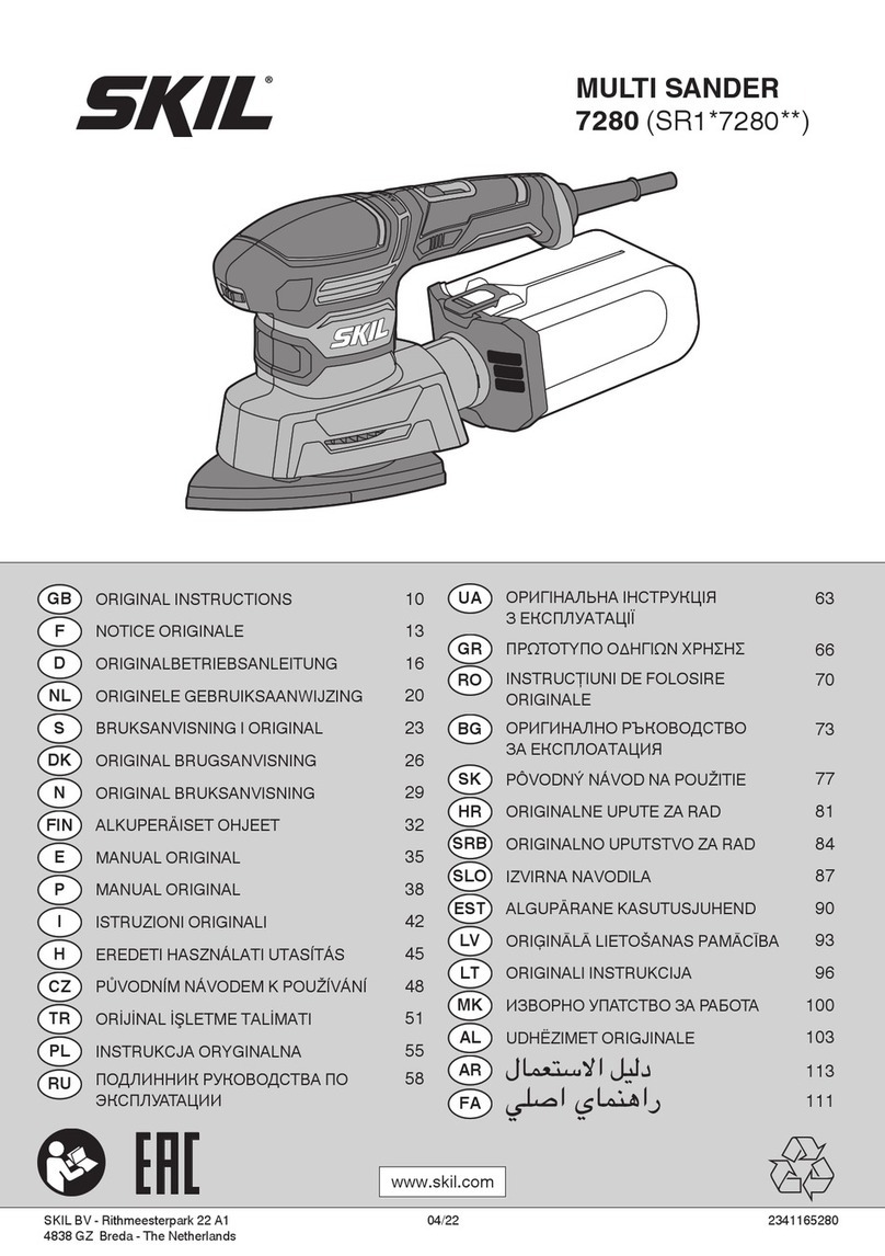 Skil SR1E7280DA User manual