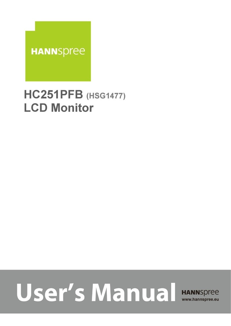 HANNspree HC251PFB User manual
