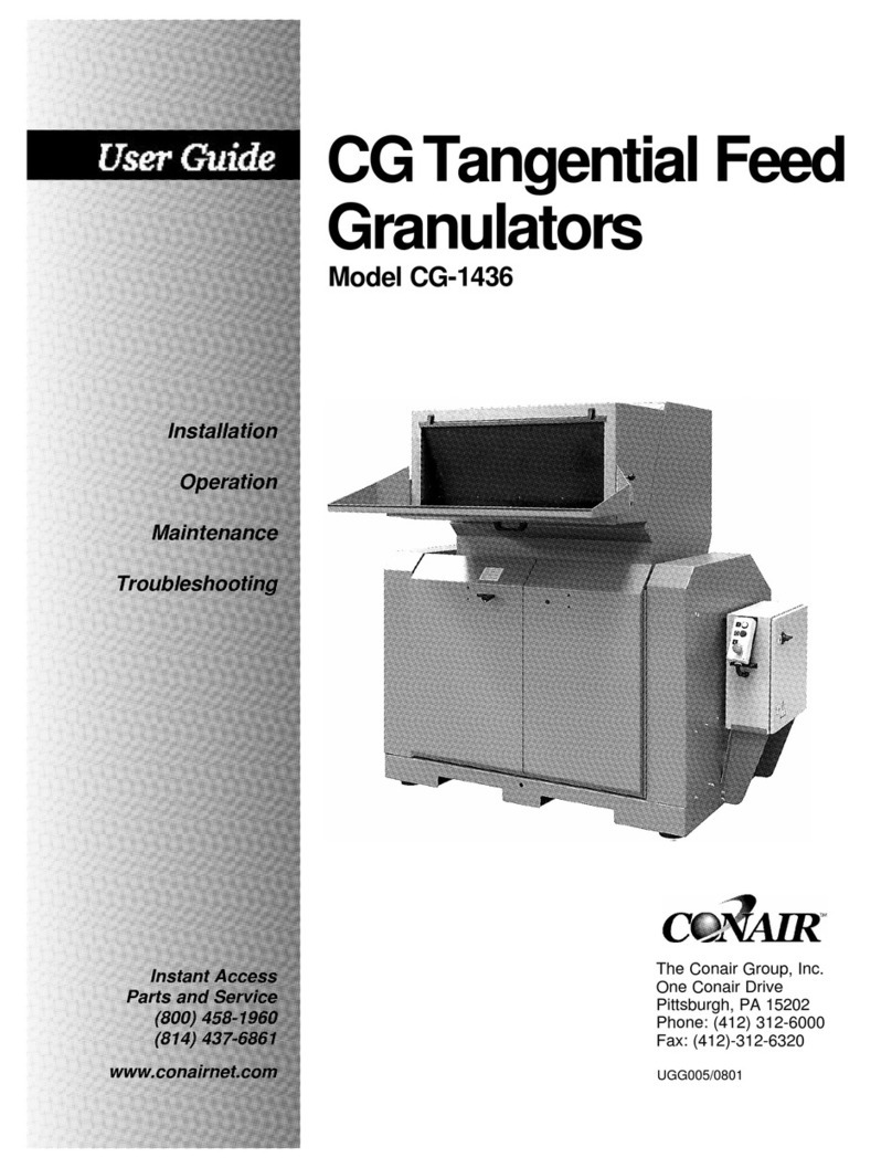 Conair CG-1436 manual