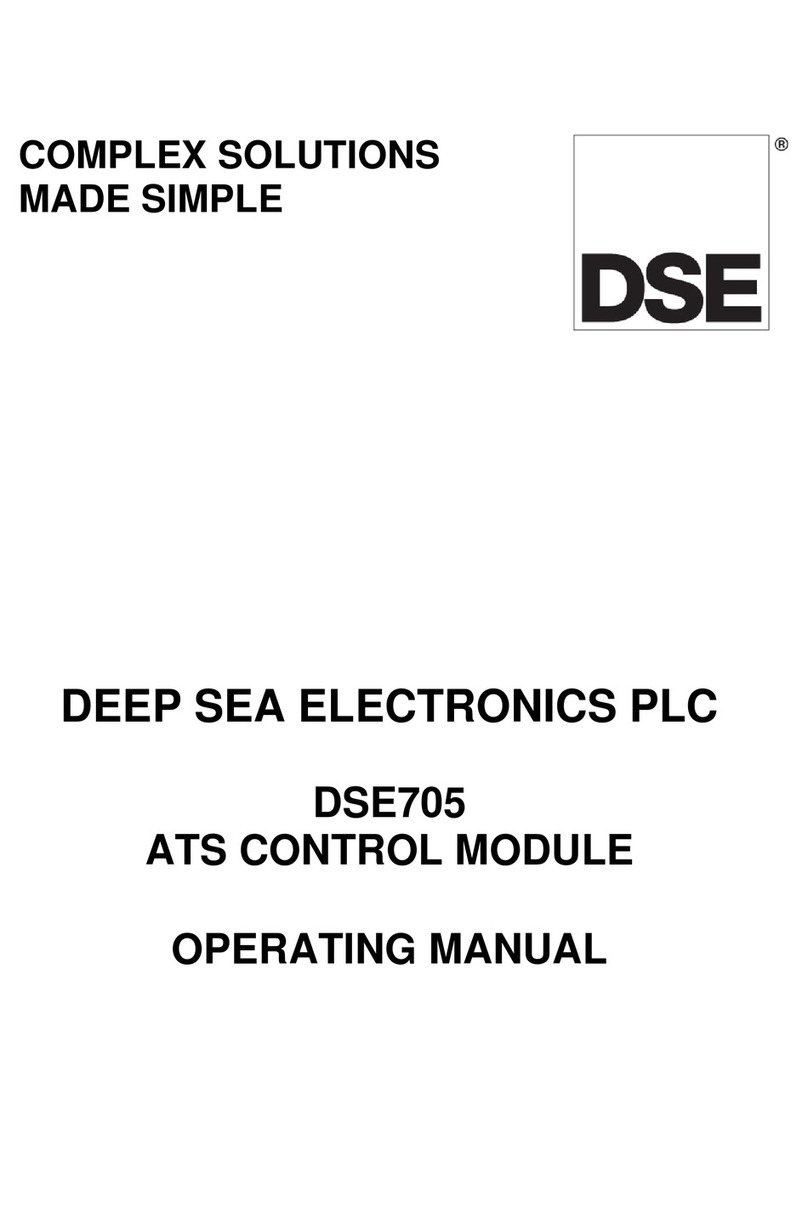 DSE DSE705 User manual