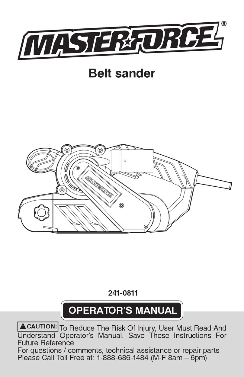 MasterForce 241-0811 User manual
