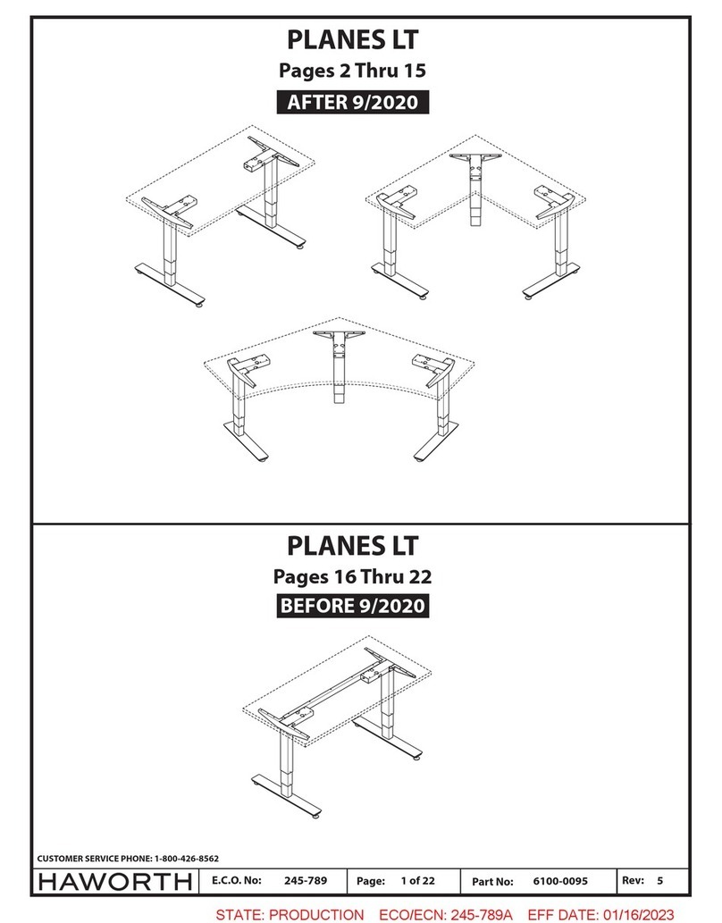 Haworth PLANES LT manual