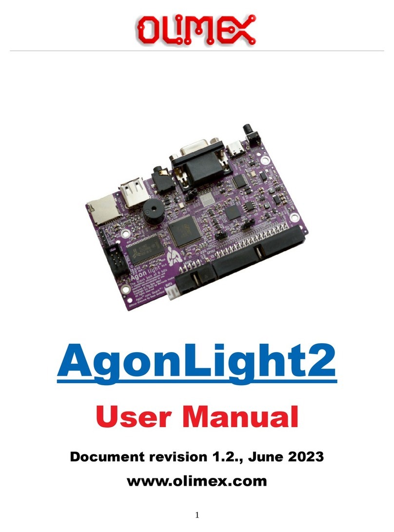 OLIMEX AgonLight2 User manual OLIMEX AgonLight2 User manual