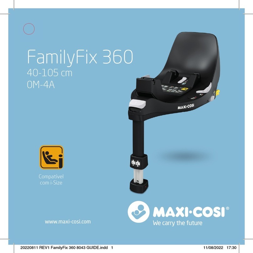 MaxiCosi FamilyFix 360 User manual MaxiCosi FamilyFix 360 User manual