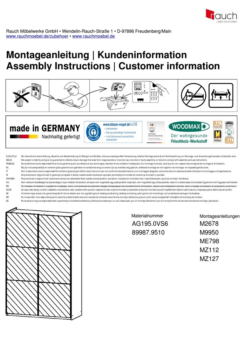 Rauch MZ112 Assembly instructions