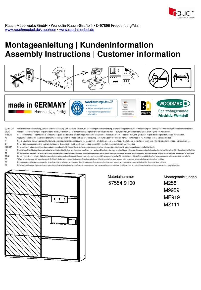 Rauch M2581 User manual