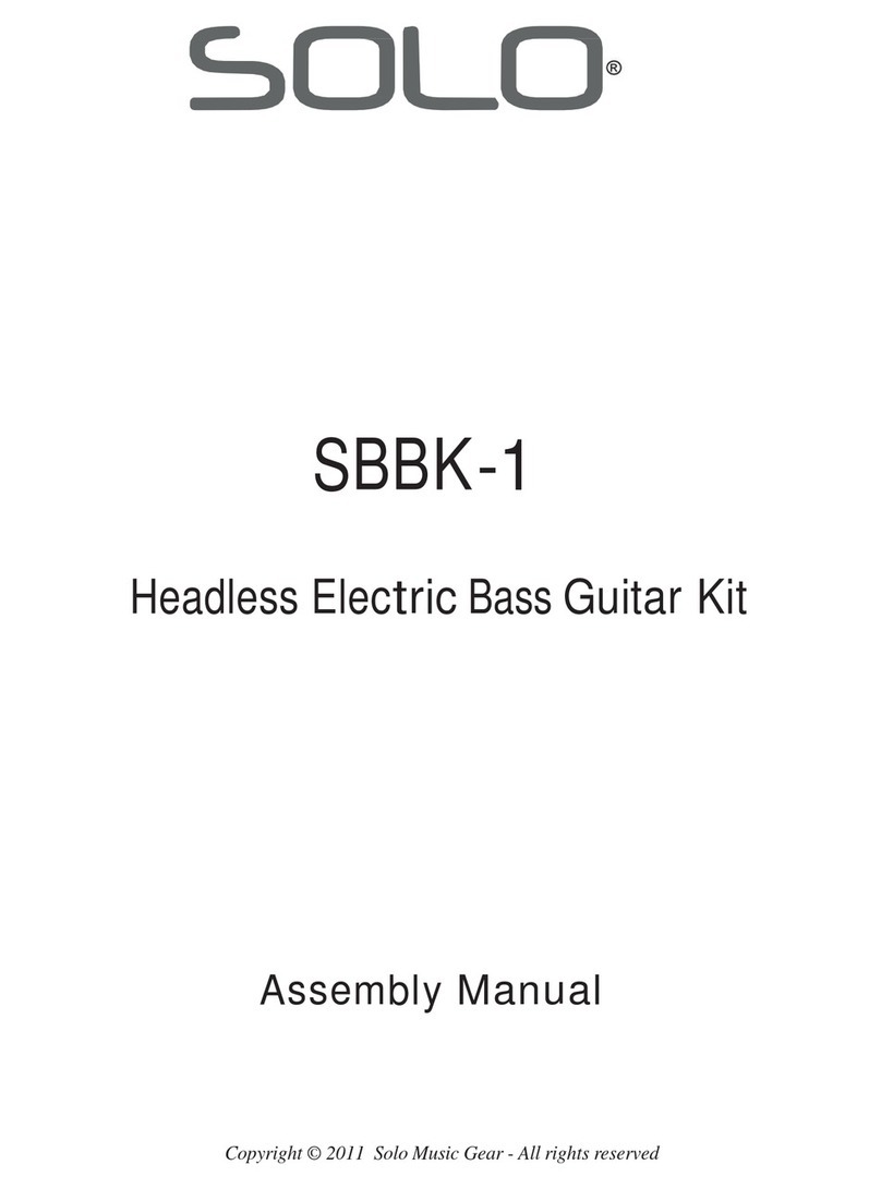 Solo SBBK-1 Assembly manual