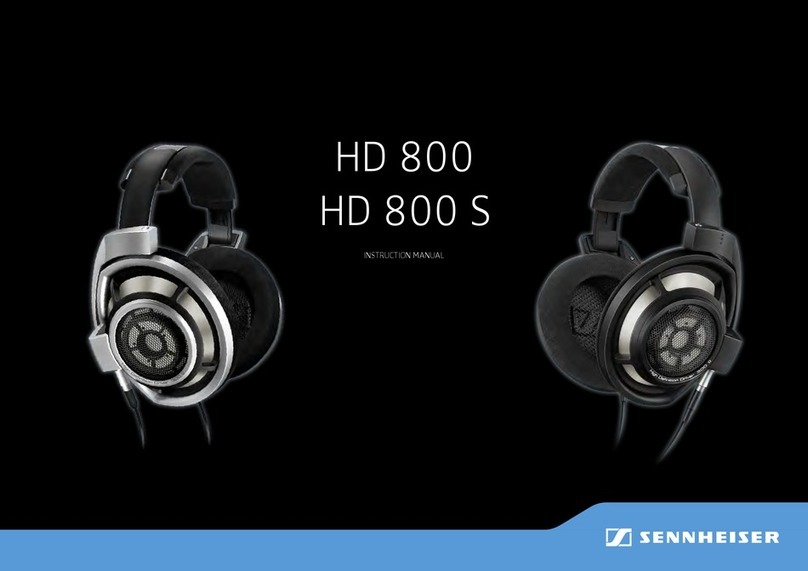 Sennheiser HD 800 S instruction manual