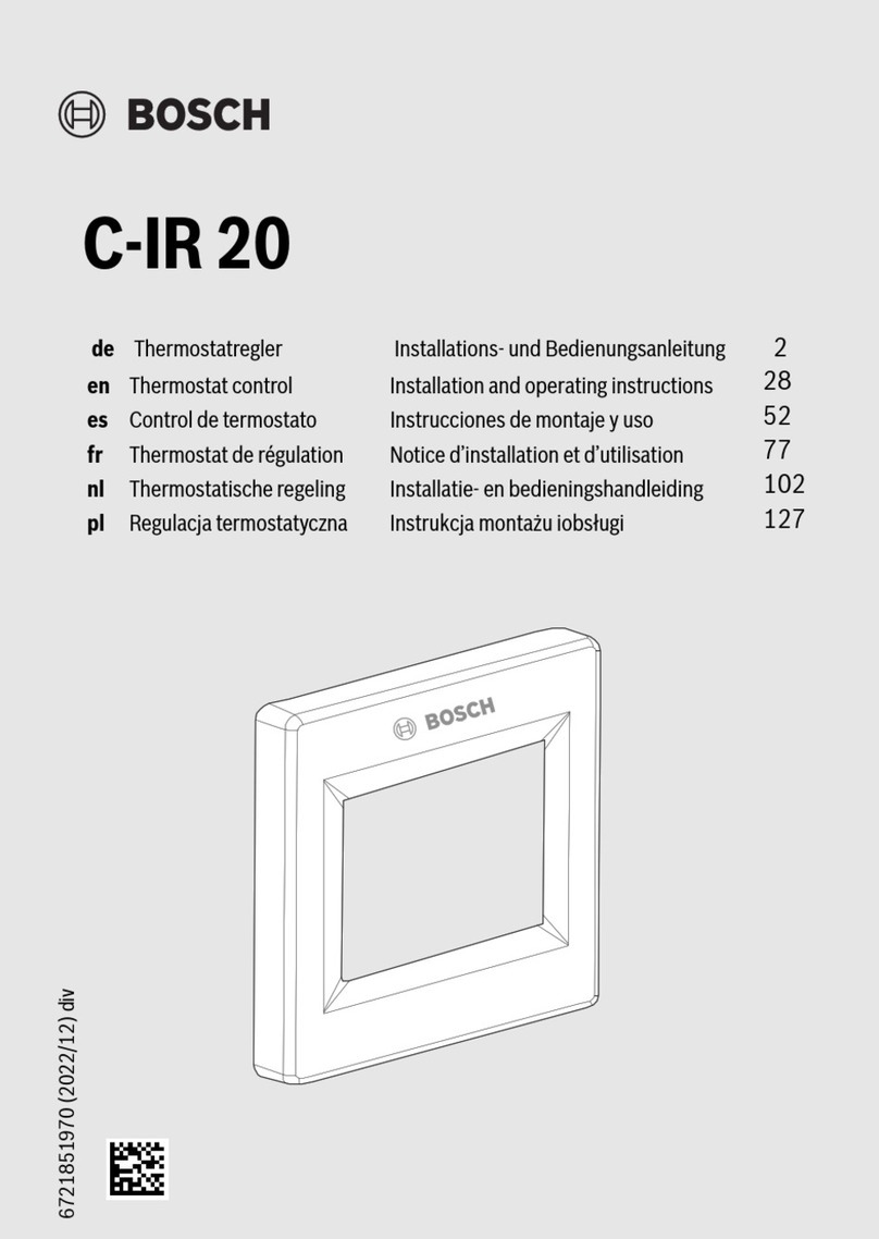 Bosch C-IR 20 User manual