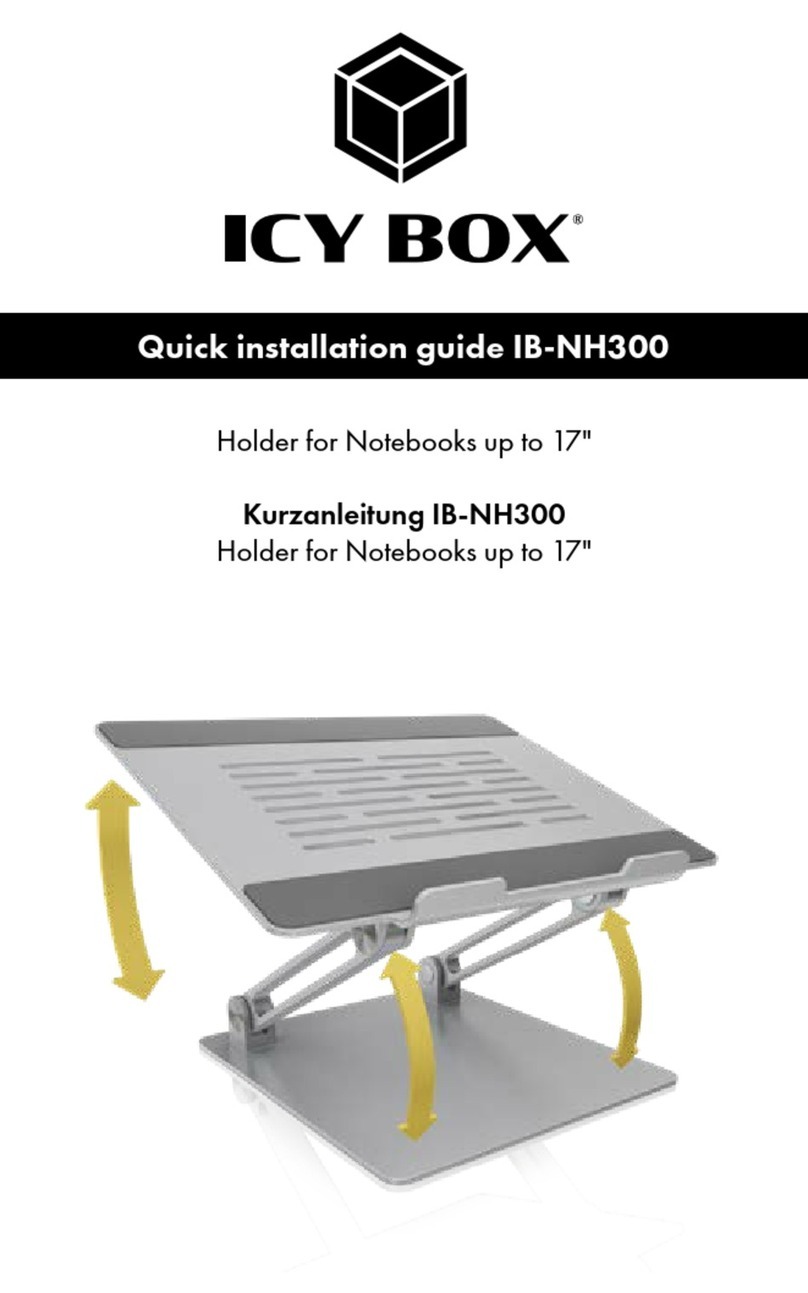 Icy Box IB-NH300 Quick installation guide