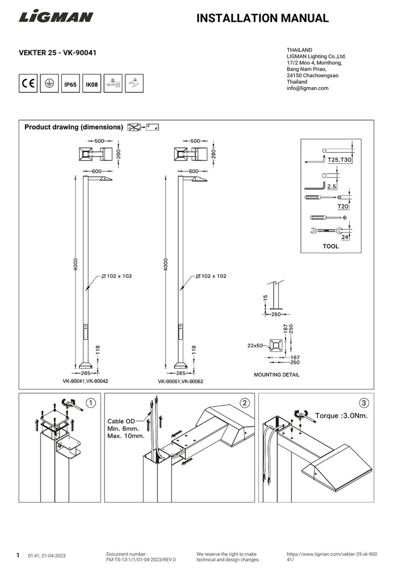 LIGMAN VEKTER 25 User manual