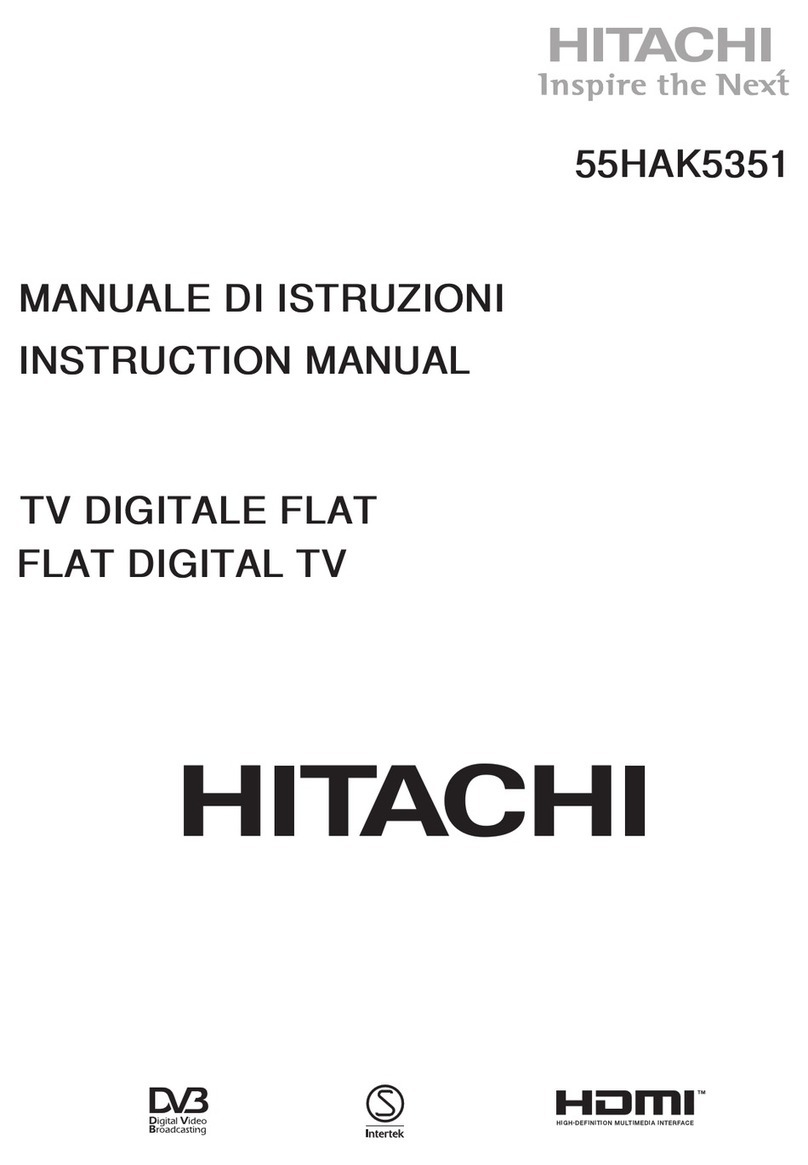 Hitachi 55HAK5351 User manual Hitachi 55HAK5351 User manual
