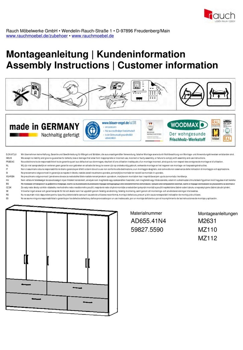 Rauch M2631 User manual
