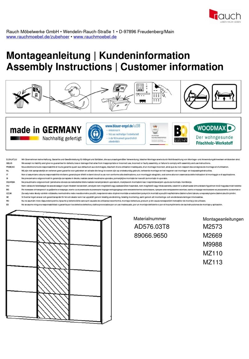 Rauch M2669 Assembly instructions