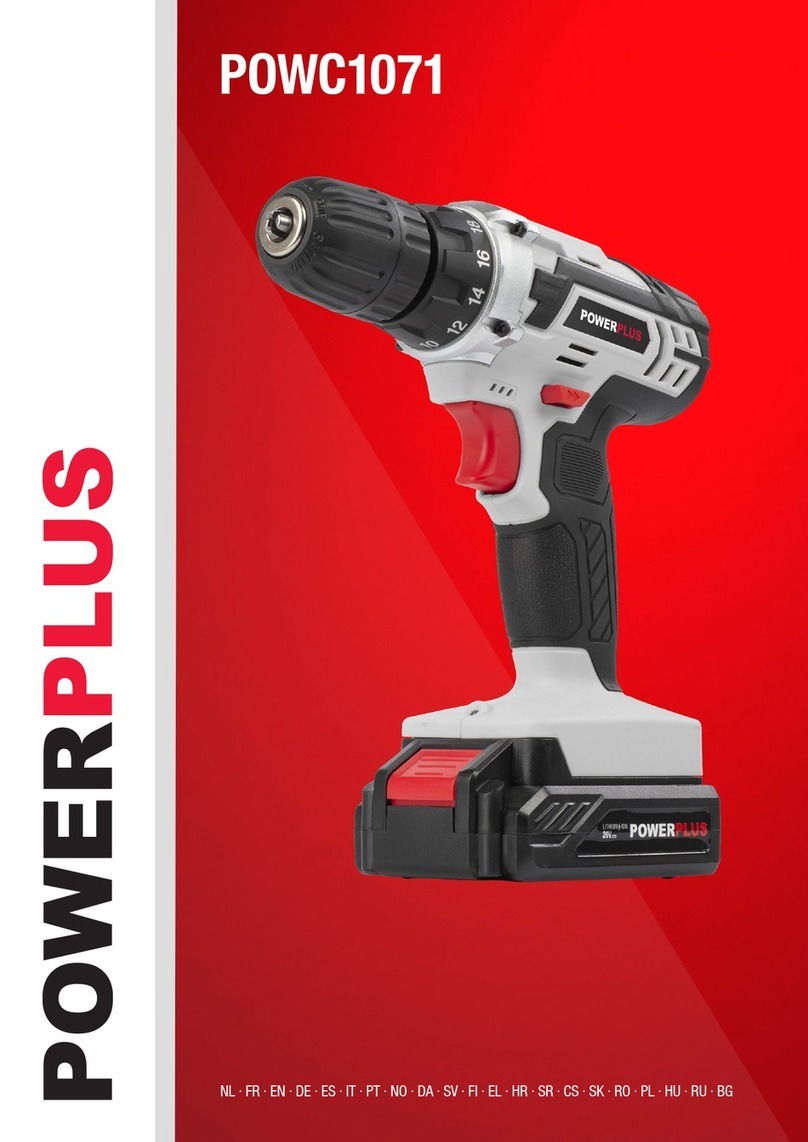 Powerplus POWC1071 User manual