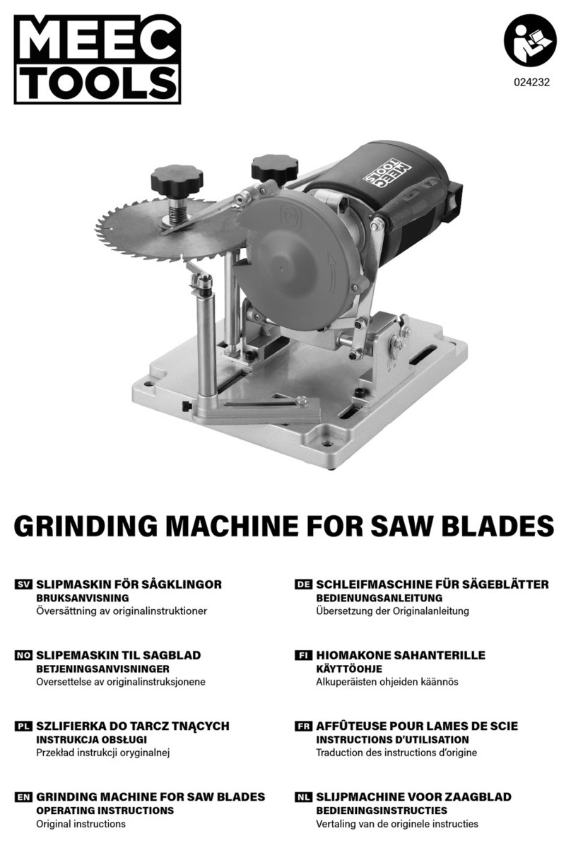 Meec tools 024232 operating instructions