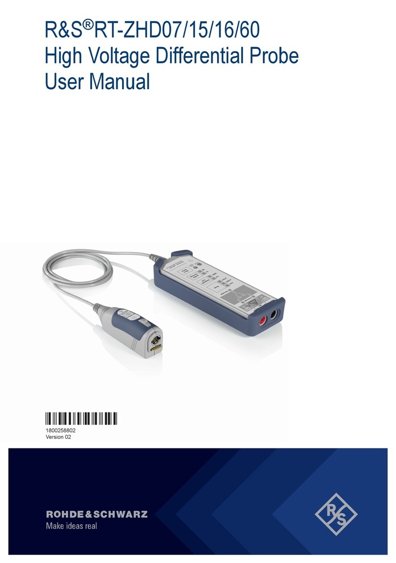Rohde & Schwarz RT-ZHD07 user manual