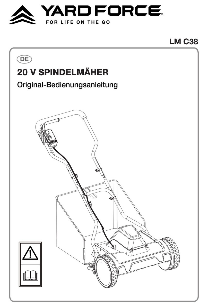 Yard force LM C38 User manual