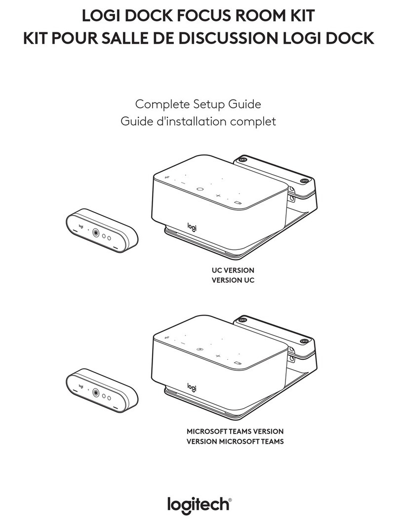 Logitech LOGI DOCK FOCUS ROOM KIT Complete Setup Guide