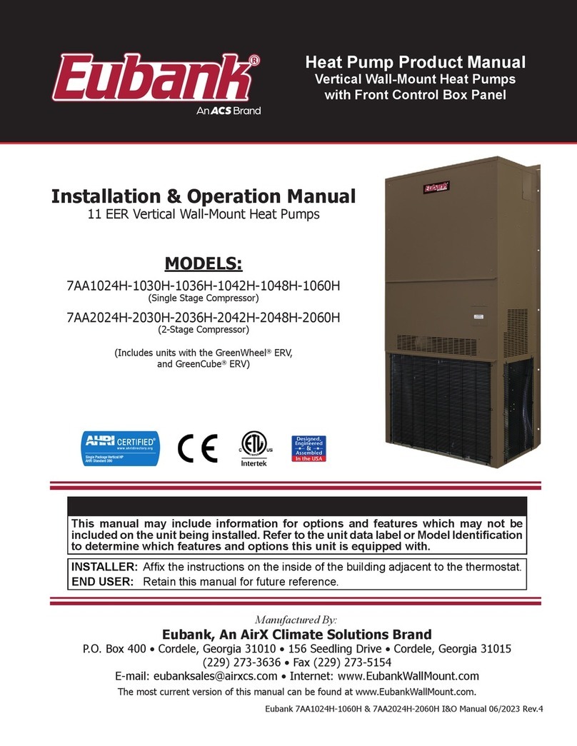Eubank 7AA1024H-1030H-1036H-1042H-1048H-1060H product manual