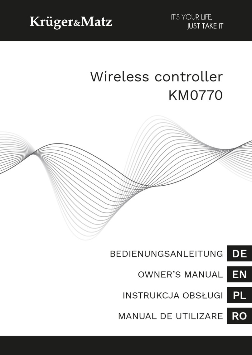 Krüger & Matz KM0770 owner's manual