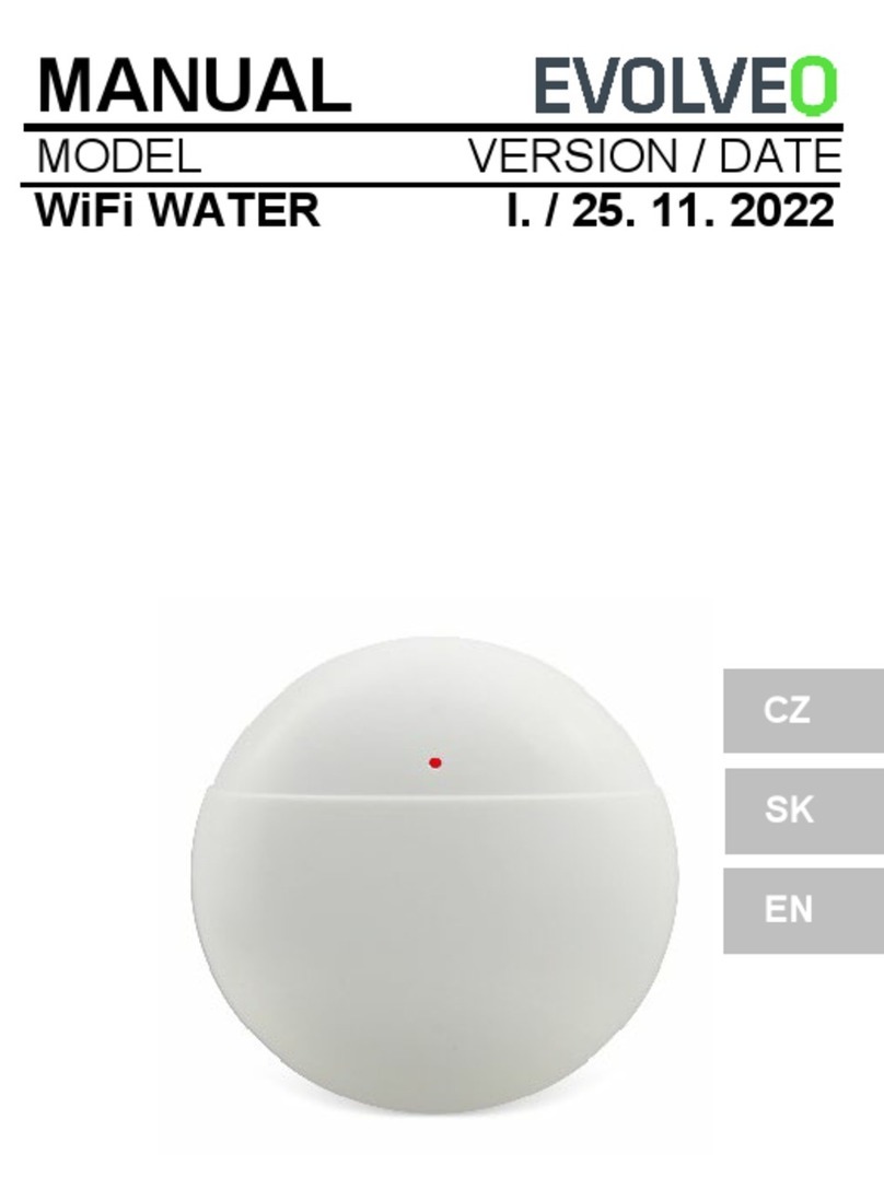 Evolveo WiFi WATER User manual