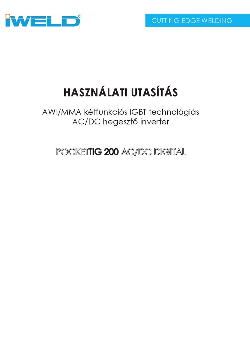 iWeld POCKETTIG 200 AC/DC DIGITAL user manual
