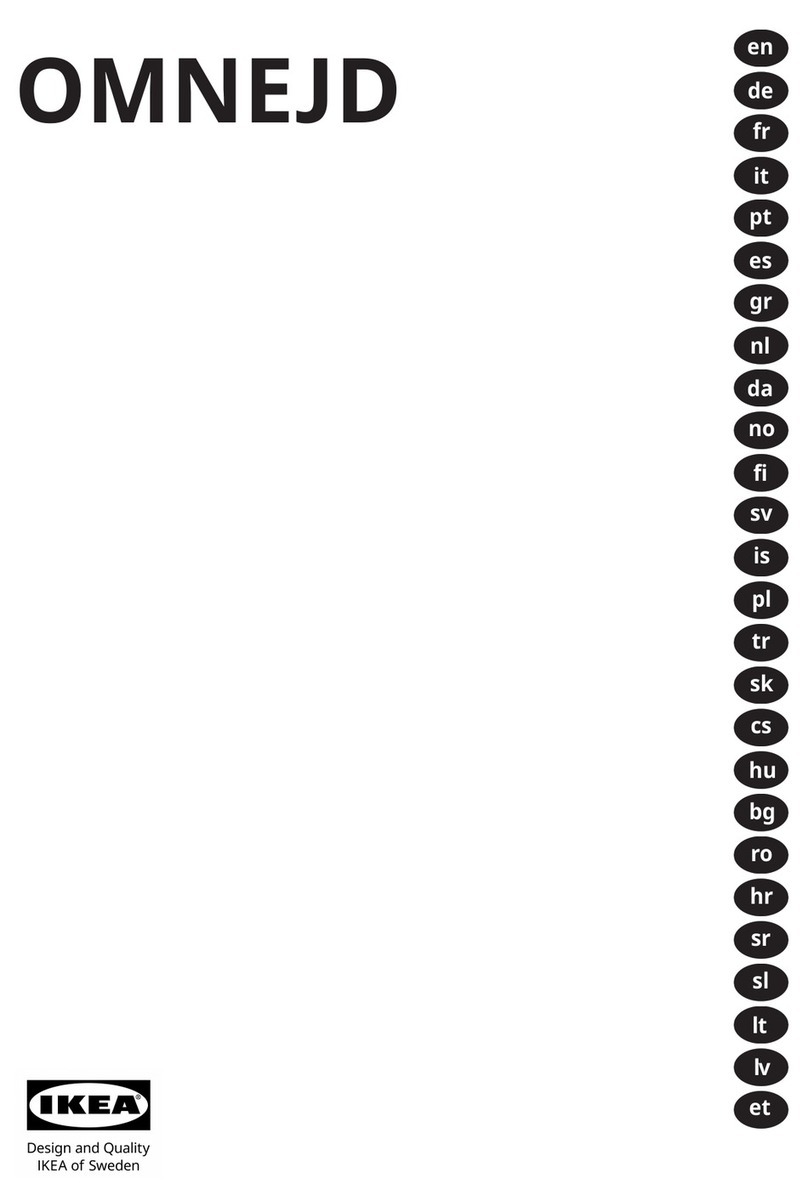 IKEA OMNEJD User manual