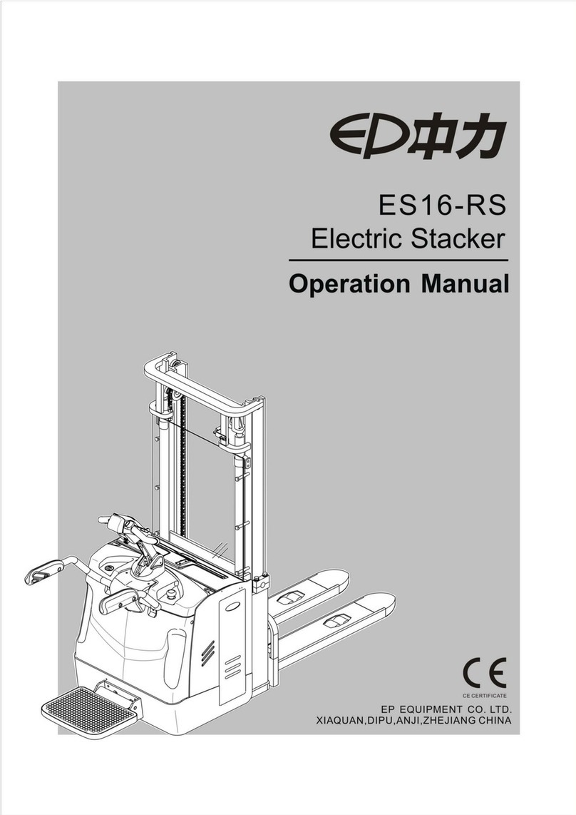 EP Equipment ES16-RS Operation manual