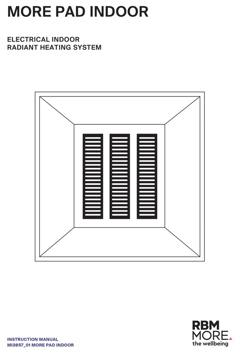 RBM PAD INDOO instruction manual