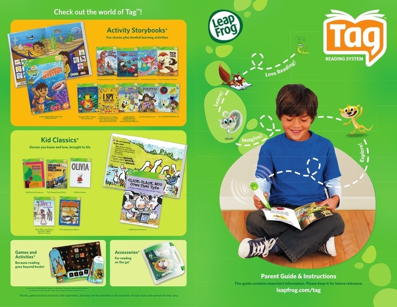 LeapFrog Tag Parent guide & instructions LeapFrog Tag Parent guide & instructions
