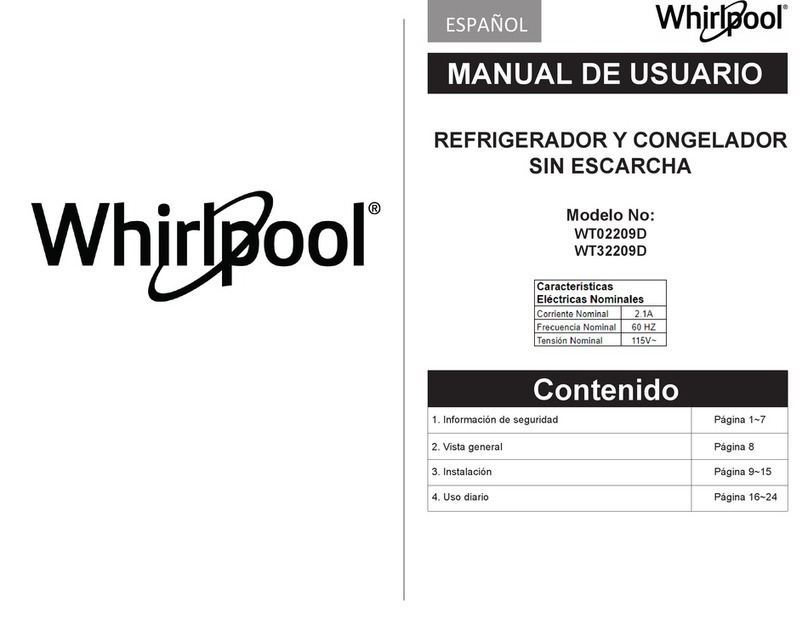 Whirlpool WT02209D Installation instructions